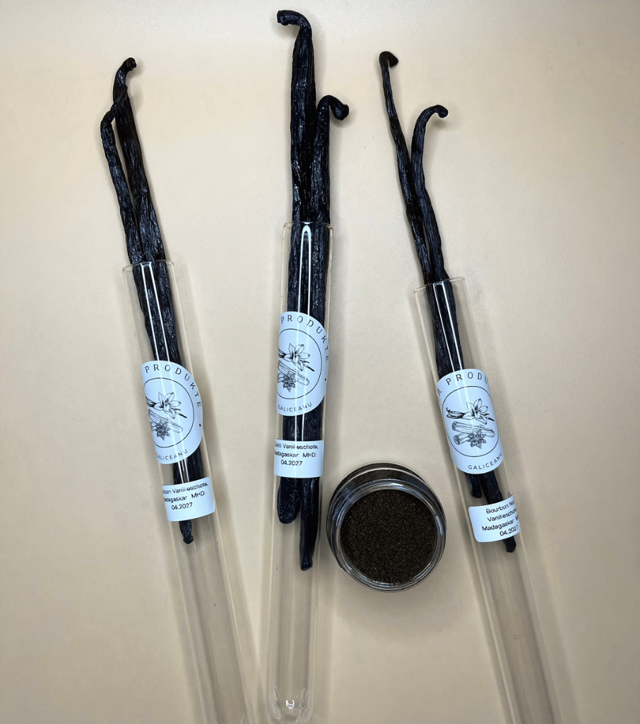 Vanille Starter Set – 3 Sorten + Vanillepulver