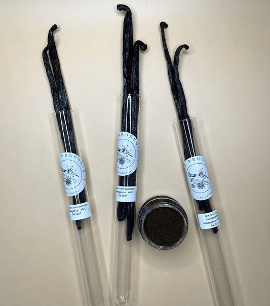 Vanille Starter Set – 3 Sorten + Vanillepulver