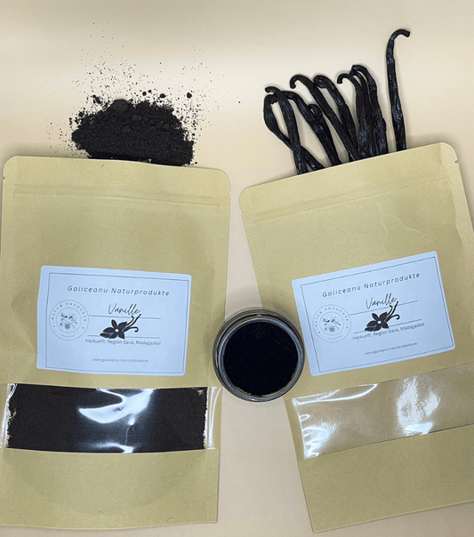 Vanille Back Set – Bourbon, Vanillepulver & Vanillekaviar